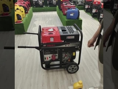 Gerador diesel do quadro aberto