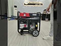 Gerador diesel do quadro aberto