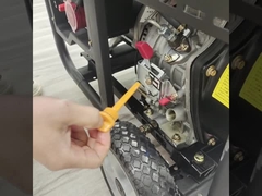 Gerador diesel do quadro aberto