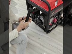 Gerador diesel do quadro aberto