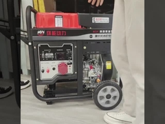 Gerador diesel do quadro aberto