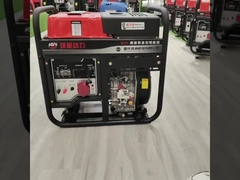 Gerador diesel do quadro aberto